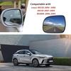 Замена стекла зеркала заднего вида со стороны водителя для Lexus RX330 RX350 RX400H 2004-2009, Электрообогрев, Выпуклое, Наружное, Аксессуары, С