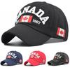 Модная бейсболка Канада Флаг Канады Кепка Вышивка букв Бейсболка Snapback Регулируемая Мужские бейсболки Gorras