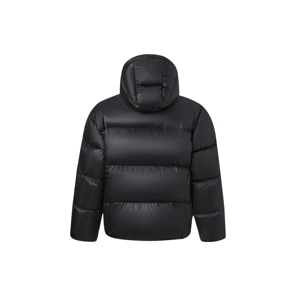 Li Ning Горячие горшки Коллекция пуховиков Пуховик Унисекс Черный AYMT288-3