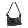 Новая сумка под мышку в стиле Y2K, простая и универсальная черная маленькая сумка, модная и крутая, можно носить в руке или на плече