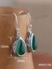 Women's Fashionable Teardrop-shaped Retro Earrings And Studs