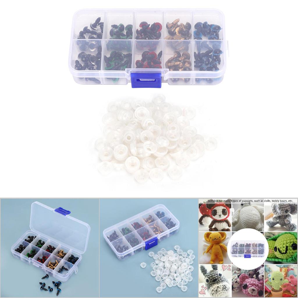 Кукольные глаза Пластиковые Поделочные Цветные Сделай сам Детские Плюшевый мишка Плюшевая игрушка-животное Аксессуары