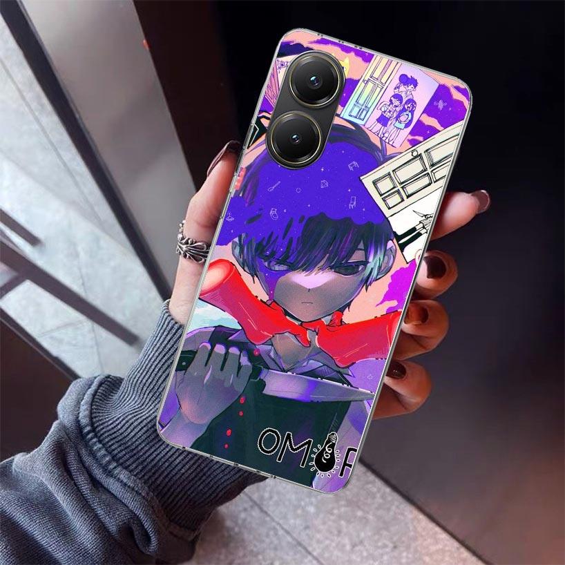 Game O-Omori Cartoon Phone Case For Xiaomi Poco X5 X6 X7 Pro F7 Ultra M7 Redmi 15C 15 13C 13 12C 12 10 10C 10A 9 9C 9T 9A Cover
