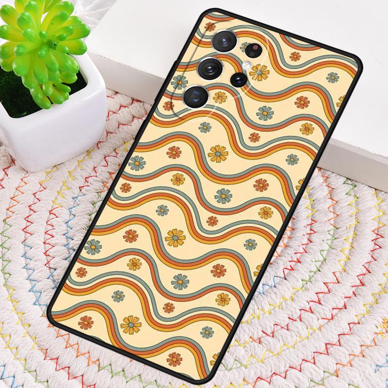 Крутой винтажный чехол в стиле 70-х для Samsung Galaxy note 10 pro S26 Ultra S23 S24 FE S25 S21 S22 PLUS ударопрочный чехол