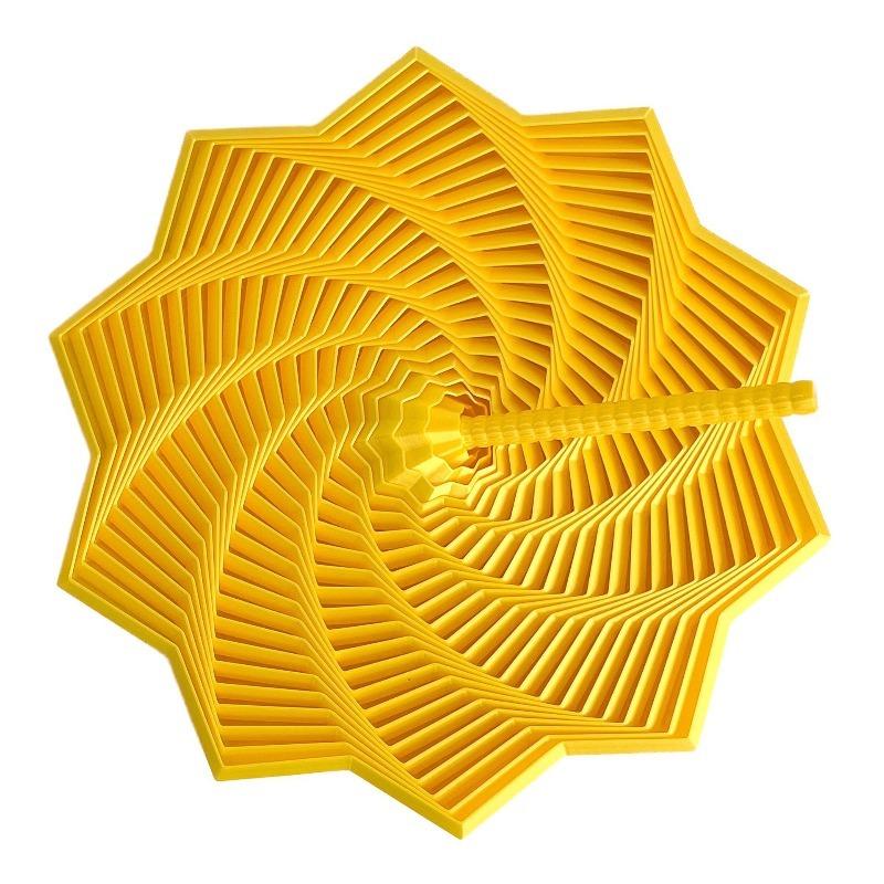 Print Sensory Agitated Star Hexagonal Handle-shaped Stress-relieving Polygonal Toy