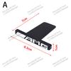 OFK3   1pc ABS AMG grill grille emblem For AMG Mercedes-Benz W463 W464 W461 G63 G65 Grille Sticker Emblem Badge Sticker Car Accessories