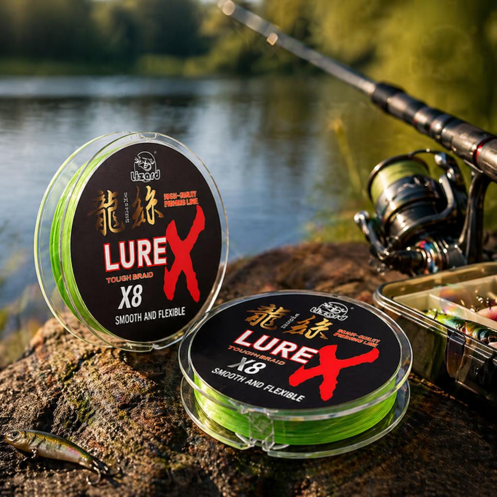 Komeilon Dragon Silk PE Line 8 Strand Braided Fishing Line for Lure Casting Bass Perch