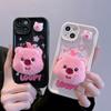 For IPhone16 Mobile Phone Case for Apple 15 Cute Ruby 12 Full Cover 13 Cartoon 11 Plush 14 Little Beaver XR