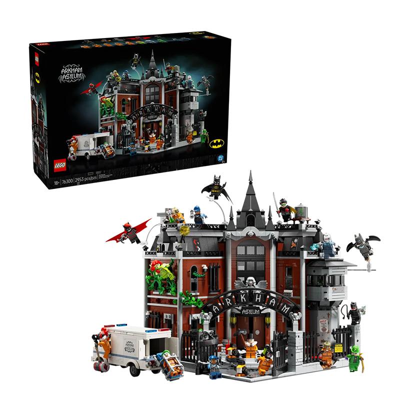 LEGO 76300 Бэтмен: Игрушки-конструкторы Arkham Asylum