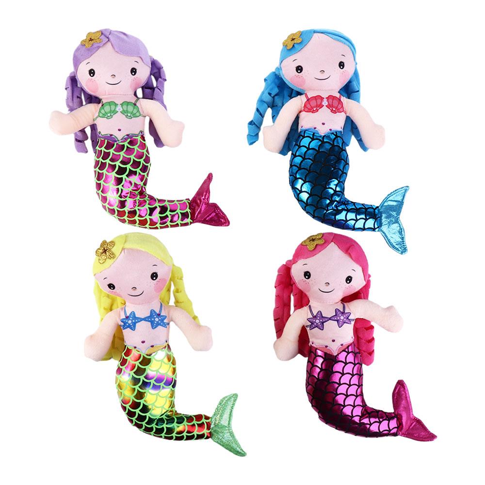 Doll Stuffed Plush Toys Mini Mermaid Plush Toy Princess Ragdoll Cartoon Animal Stuffed Toys