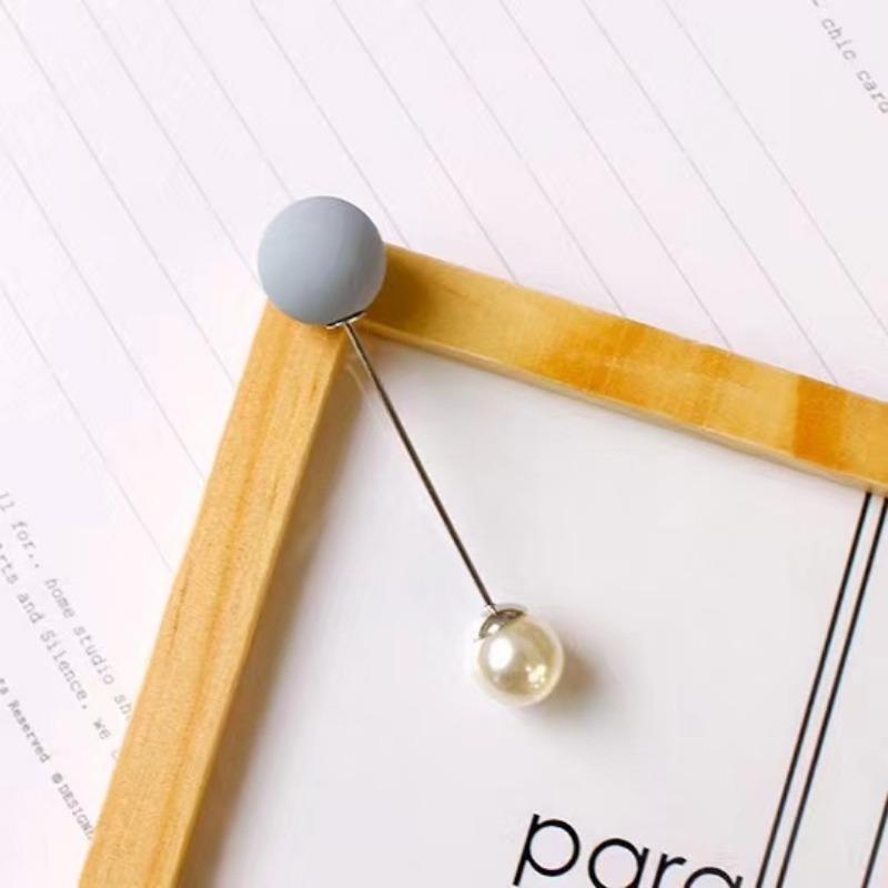 1 шт. Шарф шаль украшения булавки двойная жемчужина брошь DIY аксессуары