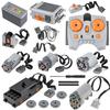 BrickBounty Power Functions Motor Kit (19 Pieces), Motor Set Technology Parts for STEM Building Blocks, MOC Block Control Function Kit