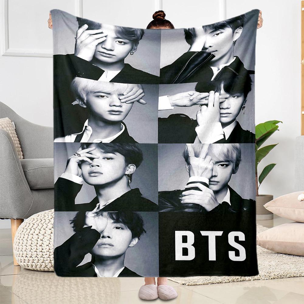 Dynamic Bts Energy Suitable blanket for offices, travel, living rooms also a good gift for friends and family Suitable for all seasons.