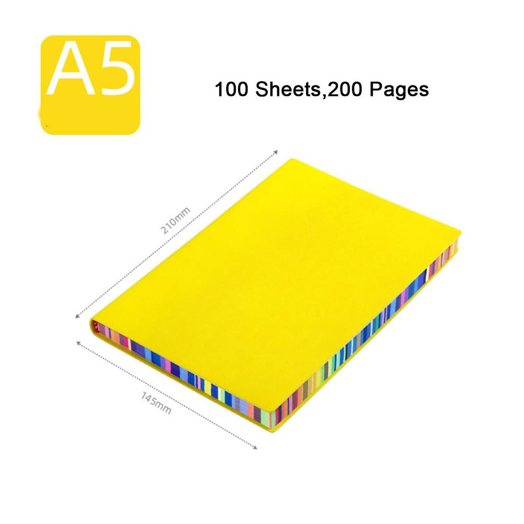 (Возможна гравировка логотипа) Цветной студенческий блокнот формата А6/А5/В5, кожаный деловой блокнот, журнал встреч, дневник, внутренняя страница с подкладкой, справочник