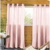 Rideau en coton 140 x 260 cm Kala pivoine