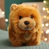 Home Decoration Animal Plush Toy Chow Chow Plush Toy Puppy Dog Stuffed Toy Lifelike Puppy Dog Doll