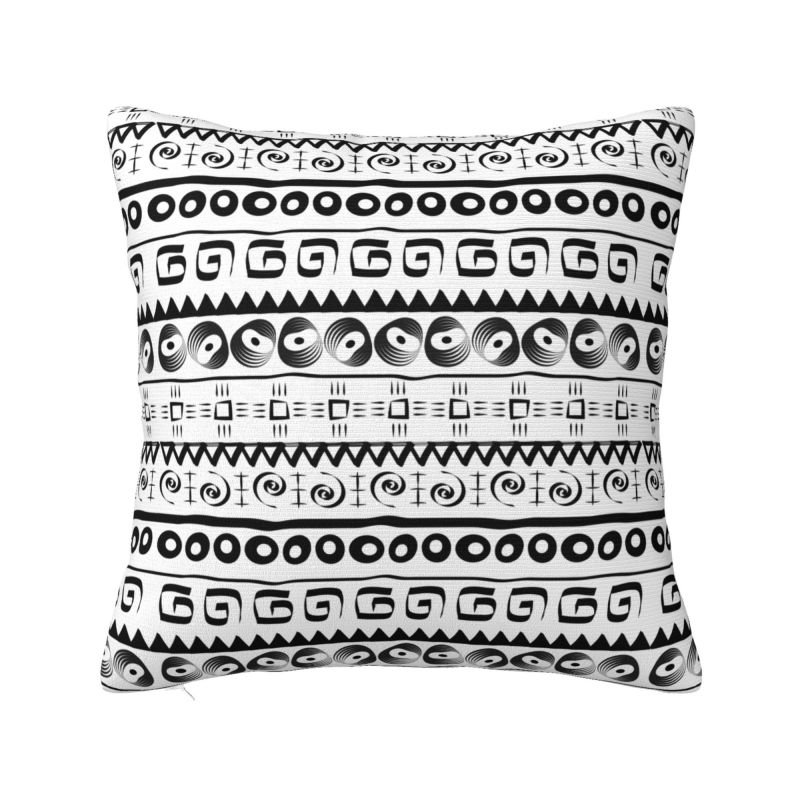 African Ethnic Ankara Style Cushion Cover x cm Polyester Soft Throw Pillow Case For Sofa Seat Decoration Bedding Pillowslip