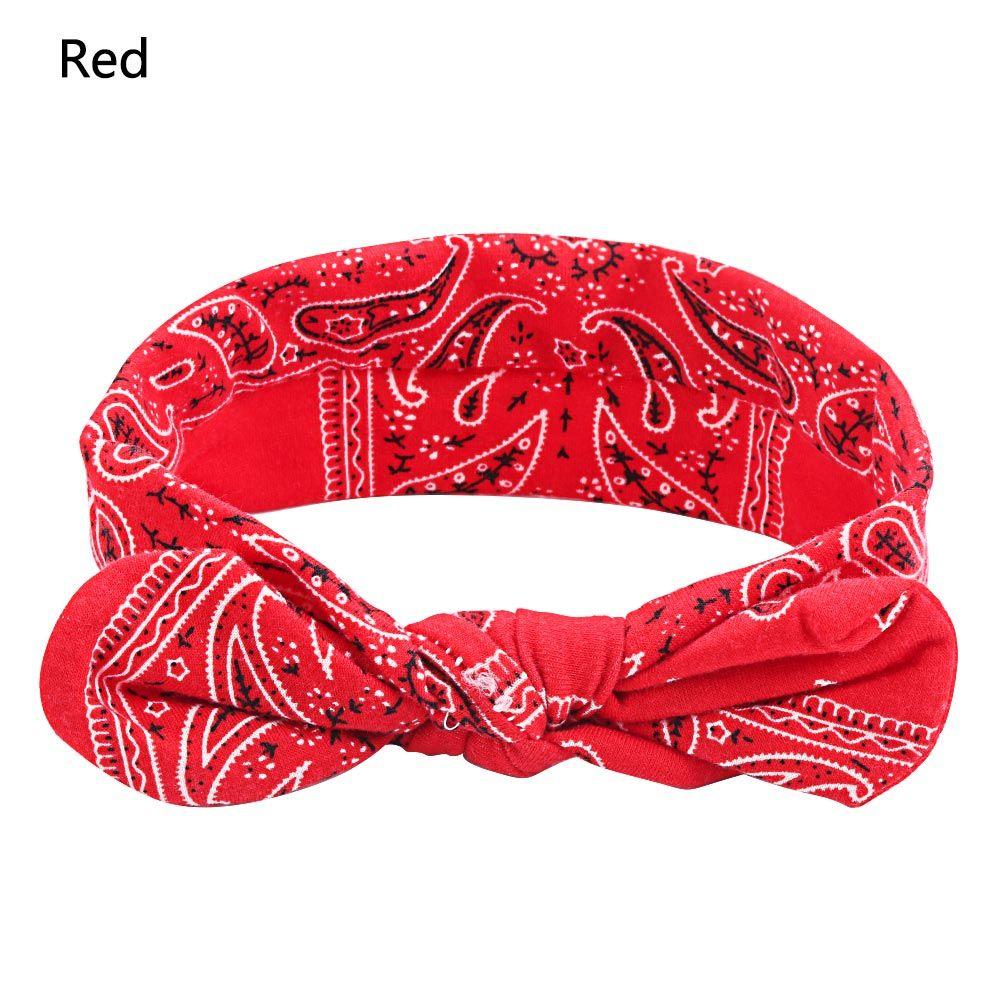 Аксессуары для волос Банданы Кроличьи ушки Повязка для волос Узел Головная повязка Ретро Повязка на голову Женские повязки с узлом