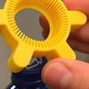 Easy Rotary Bottle Opener Plastic Multi-function Bottle Cap Opener 6.8cm Diameter Bottle Cap Remover for Home Restaurant Bar
