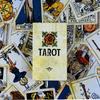 Карты Таро Колода из 78 карт Оракул Английское издание Видения Гадание Настольные игры, Праздничные игры, Подарки на Рождество и Новый год