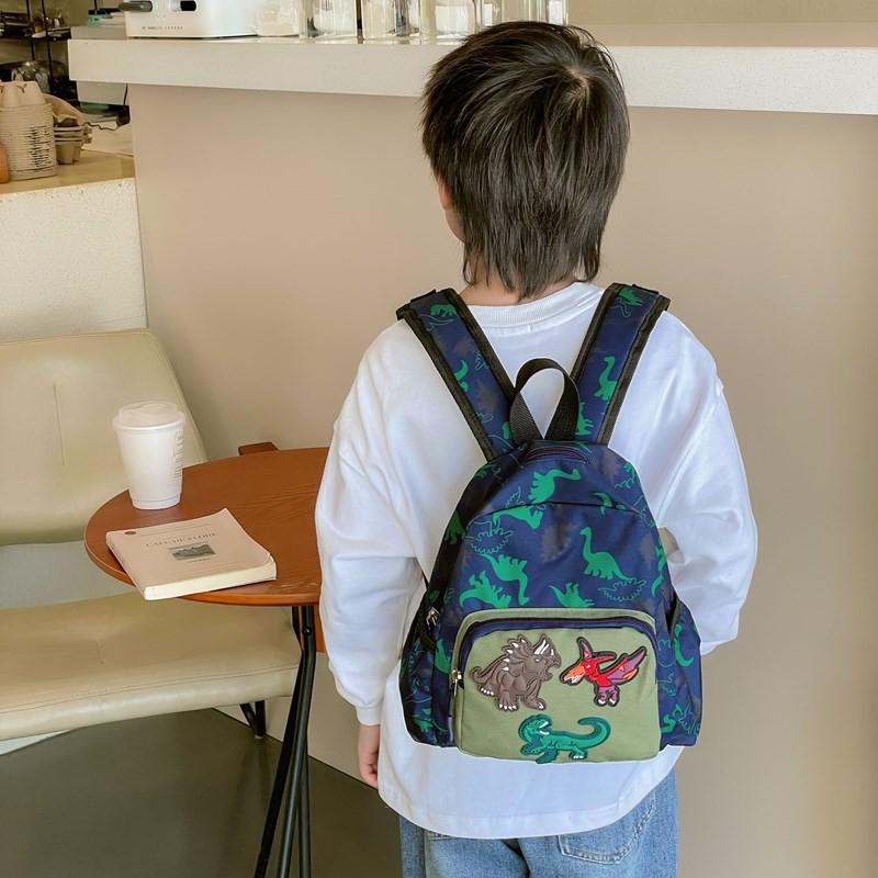Stylish Breathable Dinosaur Kids Backpack For Boys And Girls Ideal For Preschool