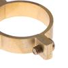 Fit 15 22 28 35 40mm OD Tube Brass M10 Pipe Clamp Bracket Support Hanger Fixed Plumbing Water New and High Quality