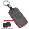 4 Button PU Leather Car Remote Key Fob Chain Ring Holder Cover Case Shell For Renault Koleos Kadjar Captur Espace Megane Fluence