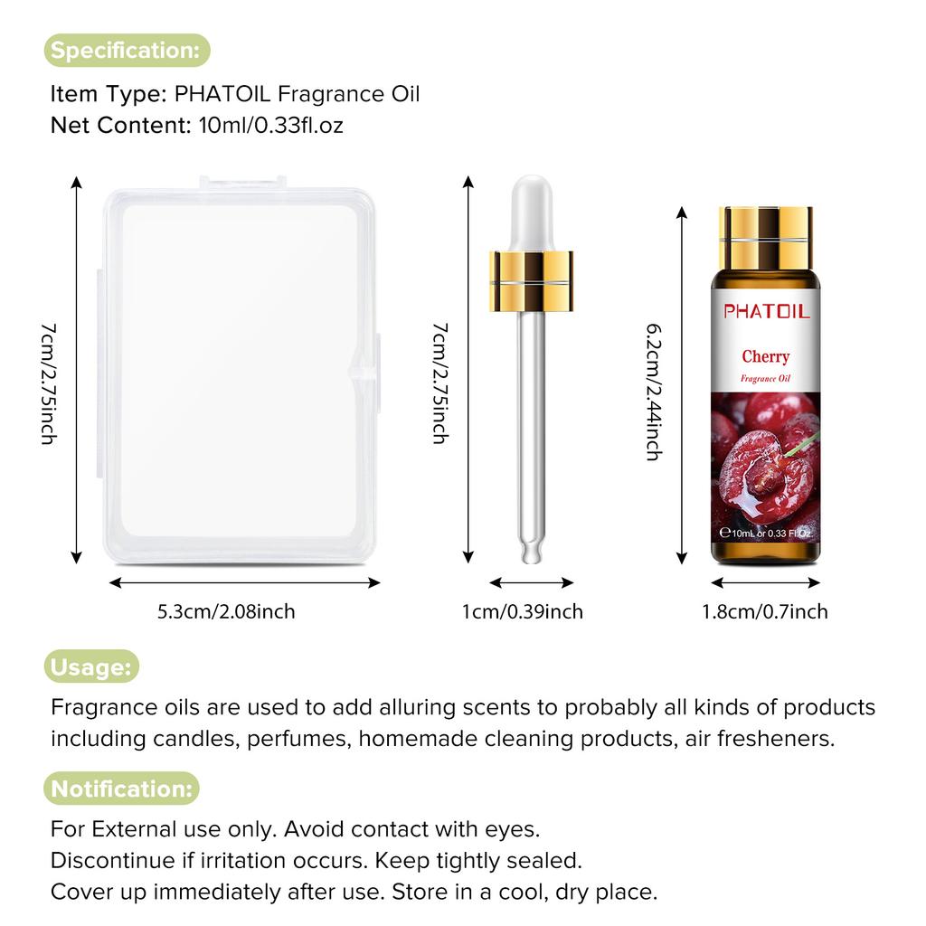 Эфирное масло в бутылочках по 10 мл