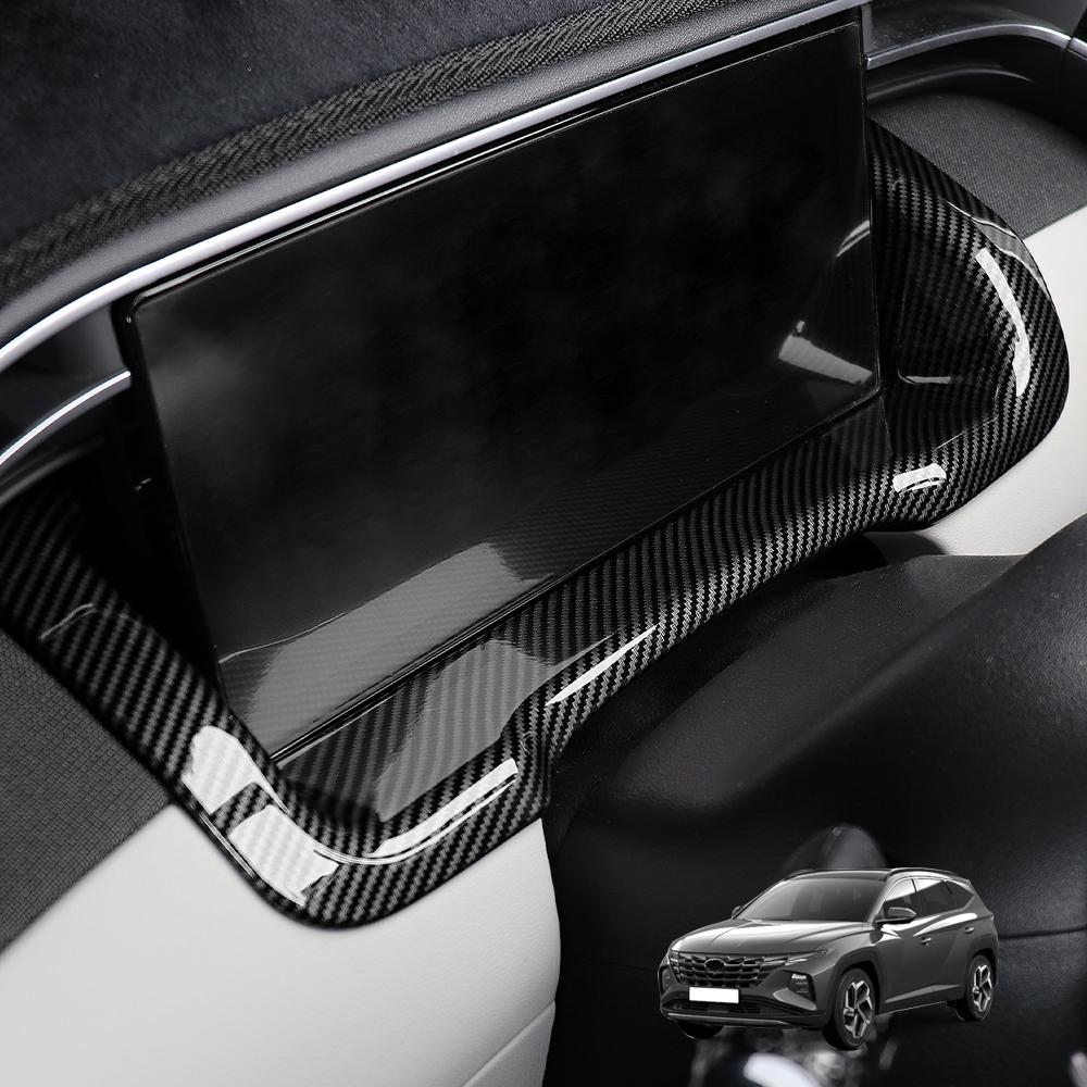 Для Hyundai Tucson NX4 2026 2026 2026 Декоративная накладка на панель рамы центральной консоли и приборной панели, отделка из углеродного волокна, автомобильные аксессуары