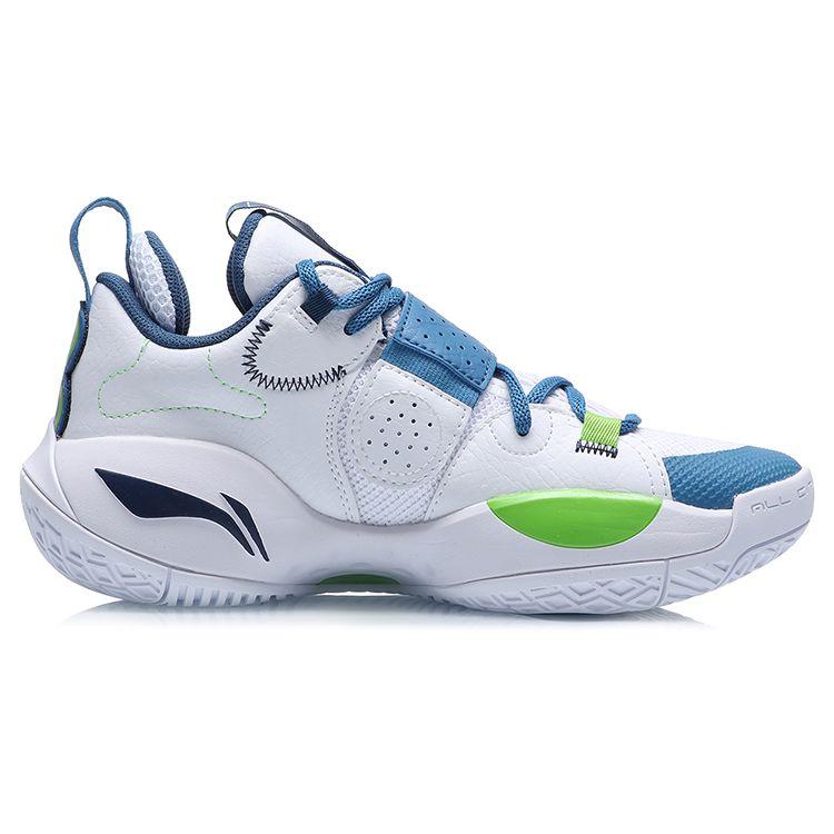 Li Ning All City 8 Youth Edition Wade Series Non-Slip Shock Absorbing Wear-Resistant Lightweight Low-Top Basketball Shoes ABPQ053-1