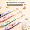 Soft Bristle Silicone Training Toothbrush for Ages 1-6
