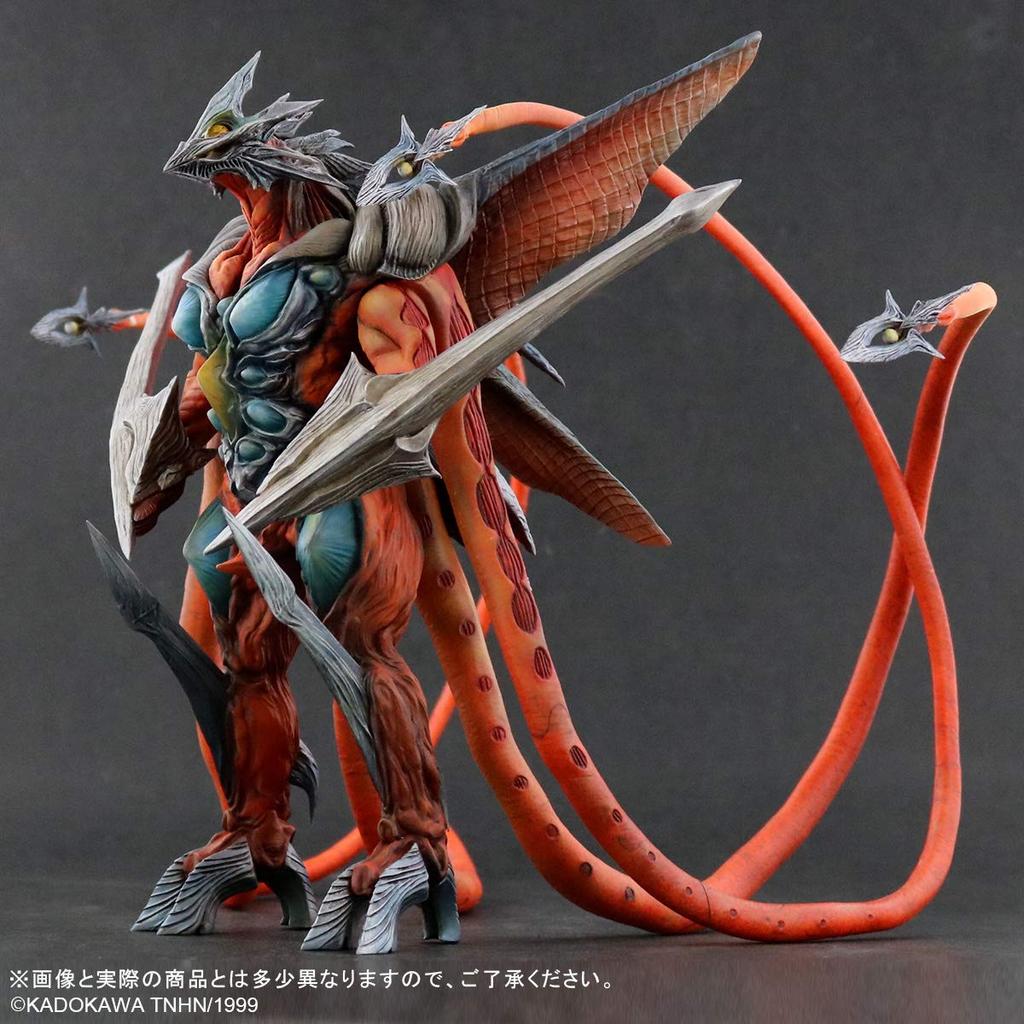 X-Plus GARAGE TOY Large Monster Series Daiei Special Effects Iris, Approximately 260mm Tall, Pre-painted, Complete PVC Figure, Some Assembly Required