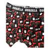 Small Planet Мужские трусы-боксеры Godzilla XL, Черные, Красные,
