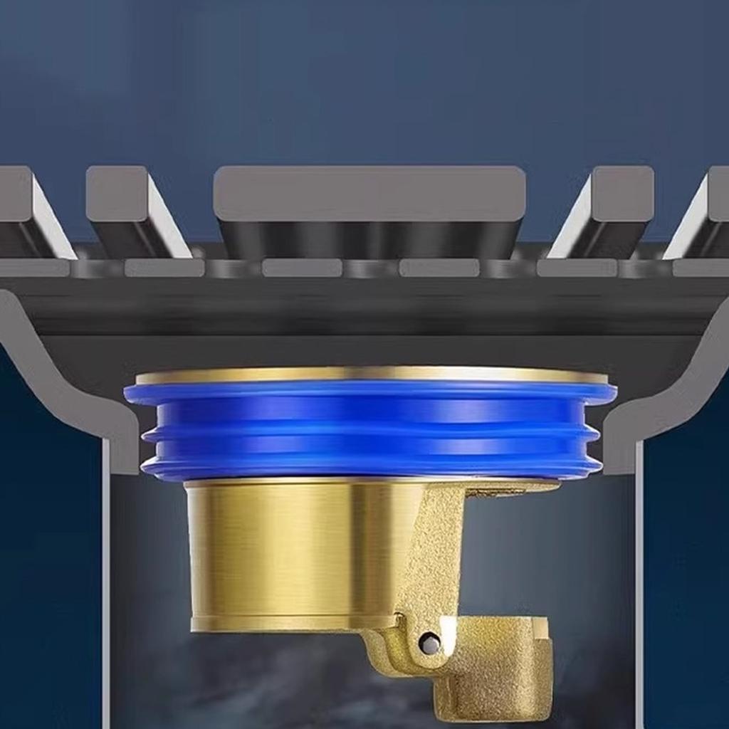 Регулируемая крышка слива с медным сердечником, защита от запаха, для раковины в ванной комнате и на кухне, подходит для 32-100 мм, золотистая