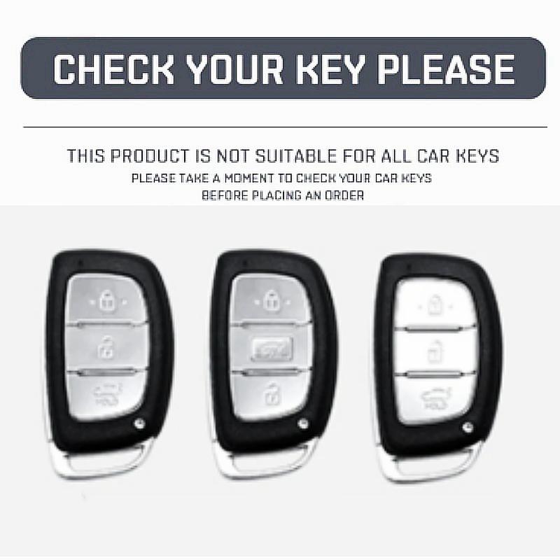 For Hyundai Ix35 I40 I20 I10 Tucson Elantra Creta Sonata Ioniq Accent Creata Smart Remote Fobs Cover Car Key Case