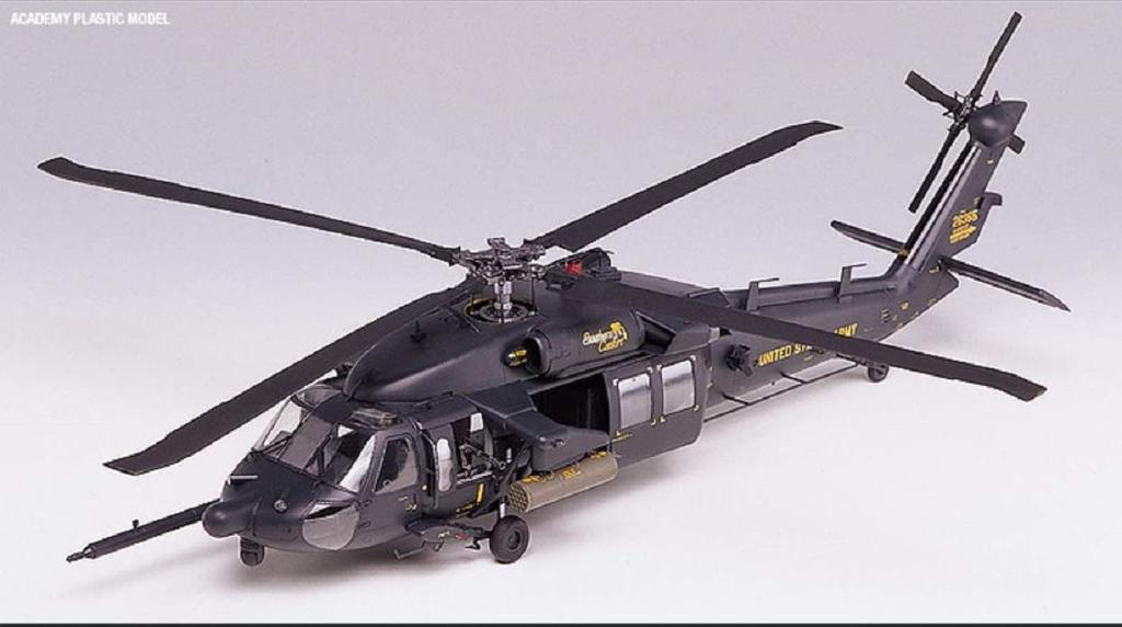 Пластиковая модель Academy DAP Black Hawk AM12115 1/35 AH-60L