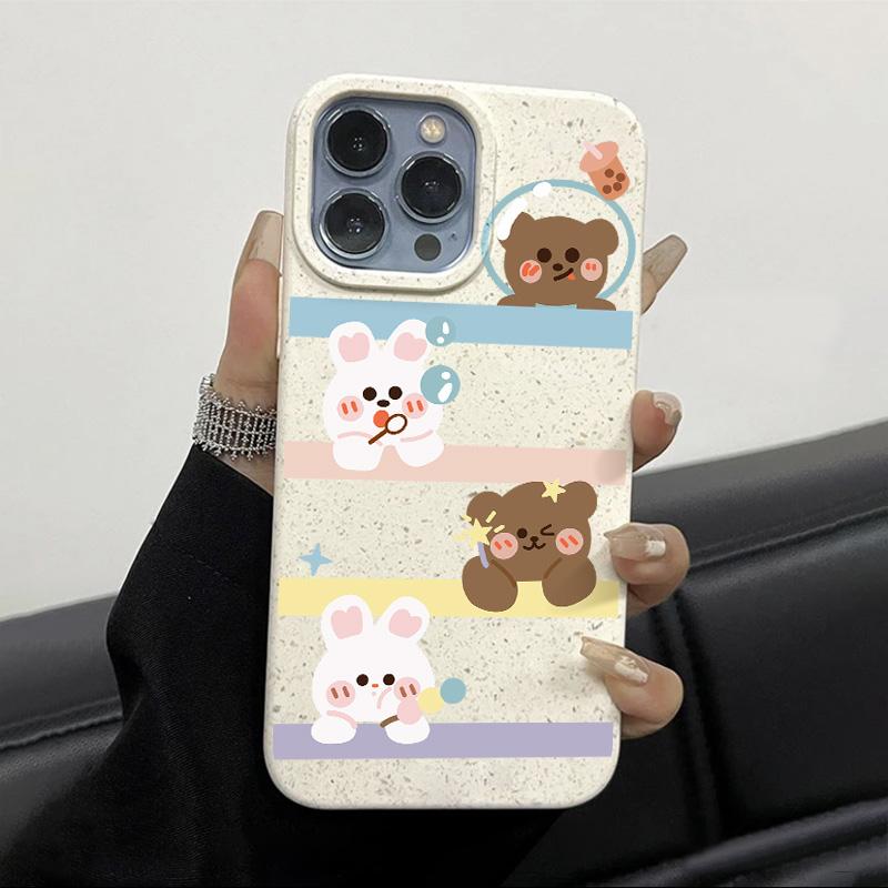 Mobile Phone Cases for iPhone 11 13 XR 15 Pro Max 12 14 Pro Max Case iPhone 16 7 Plus 8 Plus XS Max Degradable and Environmentally Friendly