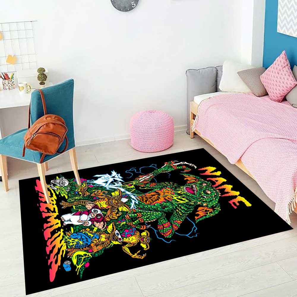 Warner (39) Customize your name rug, office chair cushion, home bedroom living room gift.