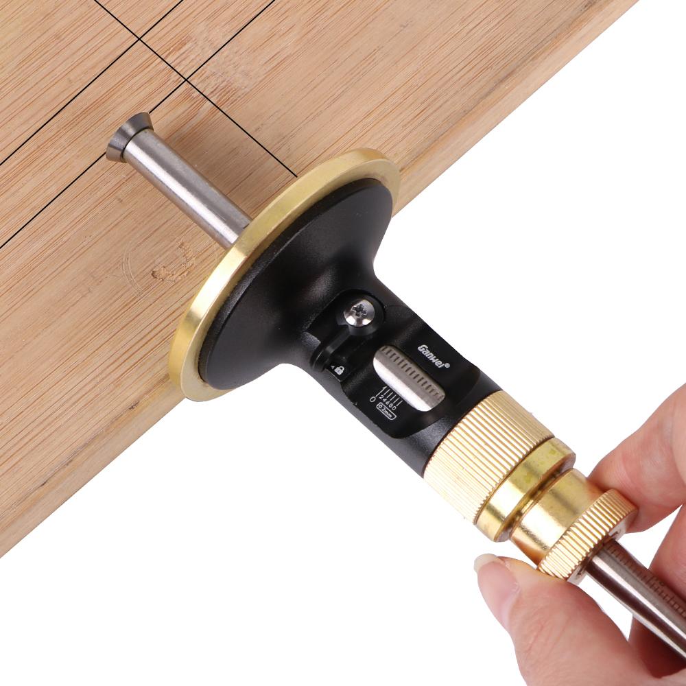 Blade Scribing Tools Carpentry Parallel Line Wheel Marking Gauge New Drawing Mortise Marking Gauge High Precision Woodworking Scriber