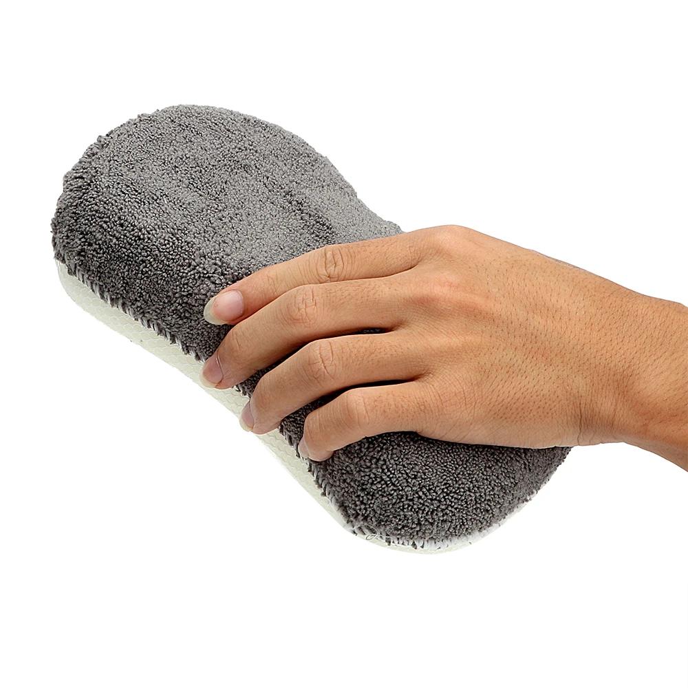 9pcs Set Wash Gloves Brush Sponge Mat Towels Mop Polisher Pads Duster Cloth Motorcycle Washer Car Seat Wheel Door Tire Cleaning