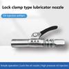 Grease Nozzle Gear Type Quick Release Leak-proof Clamp Firmly High Pressure High Strength Locking Grease Coupler M6/M8/M10/M12/M14