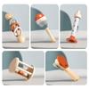 Wooden Infant Early Childhood Education Soothing Bed Bell Orff Cage Bell Baby Clutching Bell Rattling Musical Instrument Toy