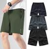 Five Point  Pants Summer Casual Shorts Men Breathable Beach Shorts Ice Silk Comfortable Fitness Basketball Sports Short Pants Male Running Shorts
