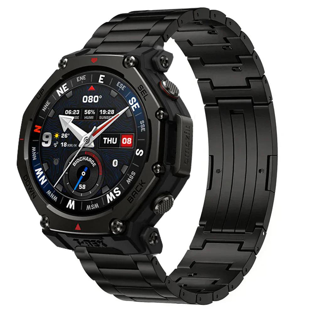 22 мм 20 мм Титановый ремешок с быстрой застежкой для Amazfit T-Rex3 Pro 48 мм 44 мм Браслет для Amazfit Balance 2/Bip 6 5/Active 2/GTS/GTR