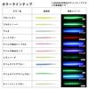 Daiwa Fishing Lure Worm Gekka Bijin Ajing Beam Bachicon Custom Keimura Clear Blue MID3.0