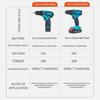 Cordless High-Power Handheld Lithium Battery Electric Drill