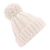 Beechfield Unisex Adult Melange Cable Knit Beanie