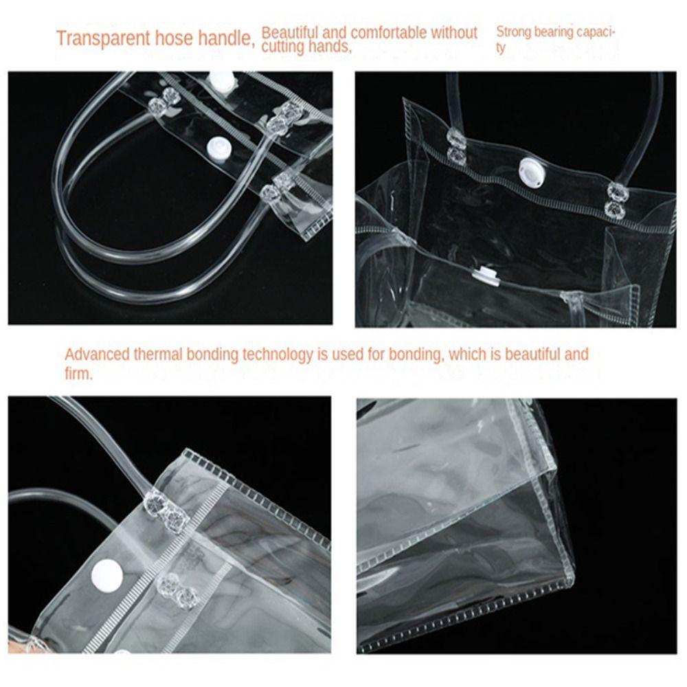 С ручками Подарочная упаковка Сумка Матовая подарочная упаковка Сумка Прозрачная сувенирная сумка