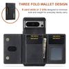 Leather Phone Case for Google Pixel 10 Pro XL 9a 9pro 8a 8 7a 7 6a 6 Powerful Magnetic Detachable Flip Card Holder Wallet Cover