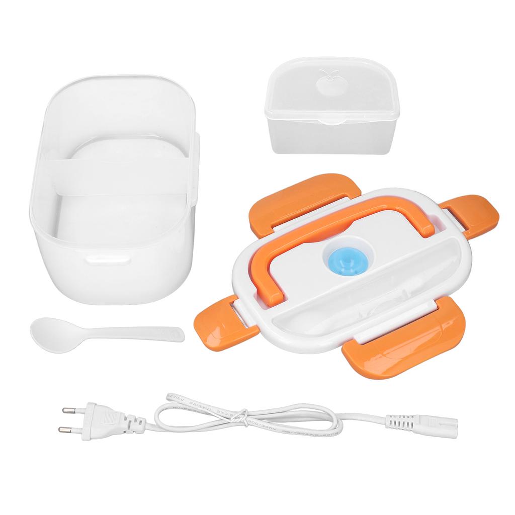 Electric Lunch Box Split Household Mini Portable Multifunctional Orange Electric Lunch Box Food